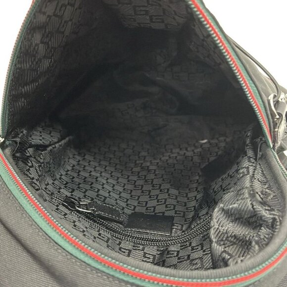 Gucci Backpack Sherry Black Green Red Black X Green X Red main image 7